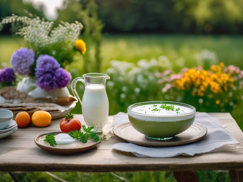 yaz aylarinin vazgecilmezi ayran asi corbasi BgWbekE2